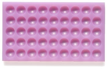 3/4 Inch Flavor Drop Hemisphere Mold for Professional Chefs - Food Contact Safe Silicone Mold - Ideal for Chocolate, Mousse, Gelatin, Gels, Agar, Molecular Gastronomy - Professional Grade Mold for Hotel and Restaurant Chefs and Cake Decorators