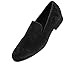 Amali Hauser - Men's Loafers - Mens Slippers - Designer Shoes for Men - Crushed Velvet, Luxurious, Mens Slip On Shoes - Mens Casual Shoes - Tuxedo Shoes Burgundy Size 10 Runs Small GO 1/2 Size UP