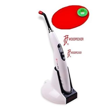 Brand New Woodpecker polymerisationslampe Led-b Dental Wireless-LED Akku-Curing-Licht-Lampe für KFO-Behandlung Verkauft durch