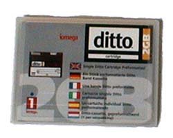 2GB IOMega Ditto Max Cartridge Compressed DITTO2