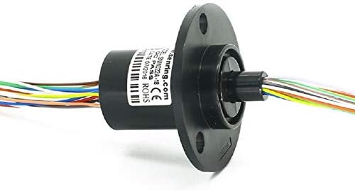 18 Circuits Compact Capsule Slip Ring of Reliable Operation with Extremely Low Electrical Noise for LED Industry