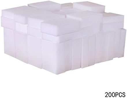 Awakingdemi Magic Sponge Eraser,Cleaner Eraser Melamine Multi-Functional Magic Sponge for Cleaning (200 pcs)