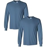 Gildan Adult Ultra Cotton Long Sleeve T-Shirt, Style G2400, Multipack