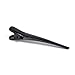 10PCS Professional Black Metal Duck Teeth Bows Hair Clips Natural Hair Barrettes Salon Crocodile Hair Clip DIY Accessories Hair pins Alligator Clips