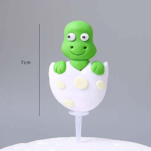 Girl Dinosaurs In Party Hats Cupcake Toppers 12 Count For