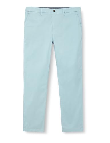 Tommy Hilfiger Chino Homme, Bleu (Breezy Blue), 31W / 30L