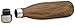Simple Modern 17 Ounce Wave Water Bottle - Stainless Steel Double Wall Vacuum Insulated Reusable Leakproof Pattern: Wood Grain (WVC-17-WD)