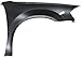 Crash Parts Plus Front Driver Side Primed Fender Replacement for 2008-2010 Dodge Avenger