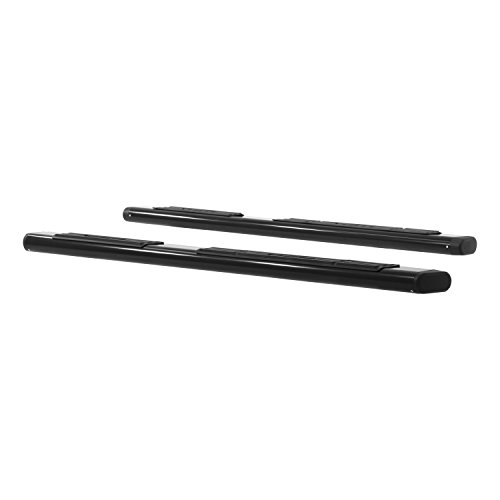 ARIES B2875 75-Inch Oval Black Aluminum Nerf Bars, Brackets Sold Separately