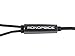 Monoprice Hi-Fi Premium Noise Isolating Earbuds Headphones - Black and Red with A Strain-Relief Clip