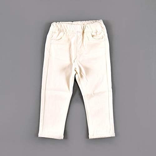 Amazon スラップスリップ Slap Slip デニムニットロールアップスキニーパンツ ホワイト 80cm パンツ 通販