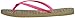 Havaianas Women's Slim Animals Flip Flop Sandal, Sand Grey/Pink, 9/10 M US
