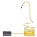 iPhone Endoscope, DEPSTECH Upgraded Semi-Rigid Wireless Borescope WiFi Inspection Camera 2.0 Megapixels HD 2200mAh Lithium Battery Snake Camera for Android and iOS Smartphone Tablet - Yellow 16.5FT