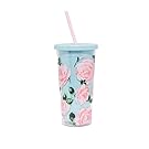 ban.do Women's Rose Parade Sip Sip Tumblers, Rose Parade, One Size