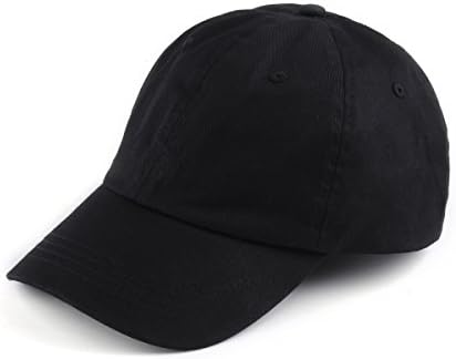 100% Cotton Plain Baseball Caps Unstructured Adjustable Men Women Hats