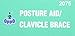 Oppo Medical Elastic Posture Aid/Clavicle Brace (Unisex; Natural), Small