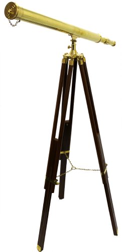 ITDC Harbor Master Brass Telescope with Tripod Stand