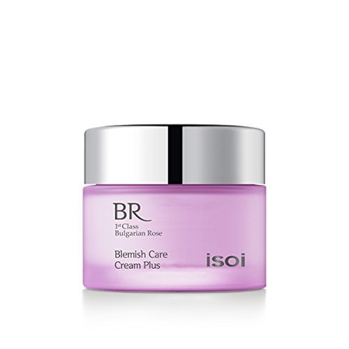 isoi Bulgarian Rose Blemish Care Cream Plus, 30ml (1.01 fl oz) - Daily Moisturizing Face Cream Diminish Dark Spot for Sensitive, Acne-Prone Skin