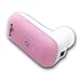 Vida IT (Pink) Bluetooth Headset For Huawei - Ascend Y200 - Ascend G330D U8825D - Ascend G300 - Ascend P1 XL U9200E Cell phone - Noise Cancellation - Connect 2 Phones - Volume Control