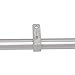 Umbra 244925-410-REM Chroma Tension Rod – Adjustable Tension Curtain Rod for Curtains and Sheer Curtains, 54 to 90 Inches, Nickel