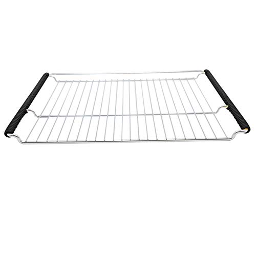 Leline’s Oven Rack Guards, Silicone Oven Rack Shield Protectors, Black Oven Shelf Edge Cover, 14in, 2pcs - Thumbnail 2