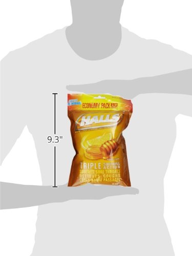 Halls Honey Lemon Menthol Drops - Image 6