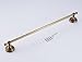 Rozin Wall Mount Bathroom Single Towel Bar Antique Brass