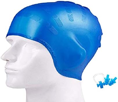 Otter Pro Silicone Swimming Cap For Long Hair With 3d Ergonomic