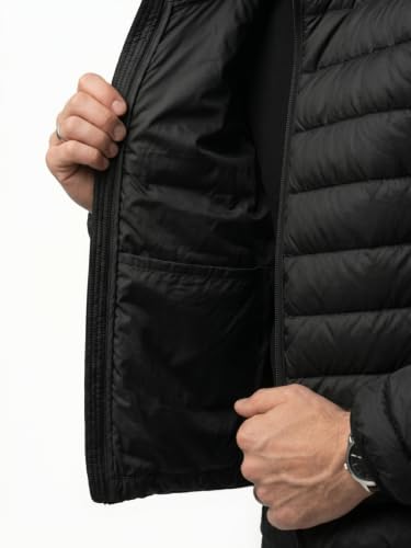 Jaqueta Puffer Masculina Impermeável Térmica Bomber Slim Inverno