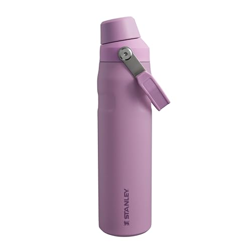 STANLEY 1913 Iceflow Fast Flow Trinkflasche Sport 0.6L - Thermosflasche Hält 10 Stunden Kalt - Spülmaschinenfest - Wasserflasche Auslaufsicher - Sport