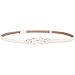MoYoTo Women's Stylish Bowknot Buckle Thin Patent Leather Waist Belt For Dress