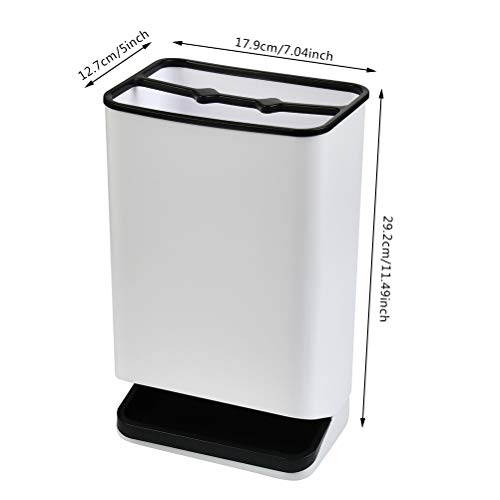 YANSHON Umbrella Stand Rack, Entryway Freestanding Umbrella Stand Holder with Removable Drip Tray, Stored 6 Umbrellas