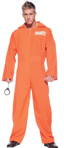 Underwraps Men's Prison Jumpsuit