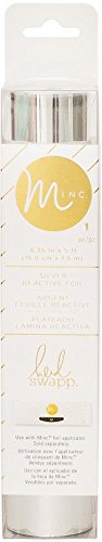 Heidi Swapp - MINC Reactive Foil - Six 6.25" x 5' Rolls - Light Pink, Orange, Silver, Gold, Rose Gold and Holographic