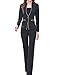 MFrannie Women's Elegant Layer Business OL Coat And Pants Slimming Suit Set