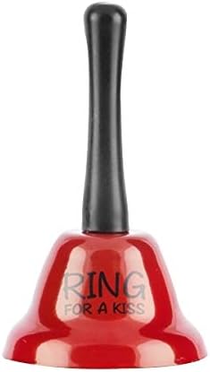 Eurowebb Metal Bell with Ring for a Kiss Motif