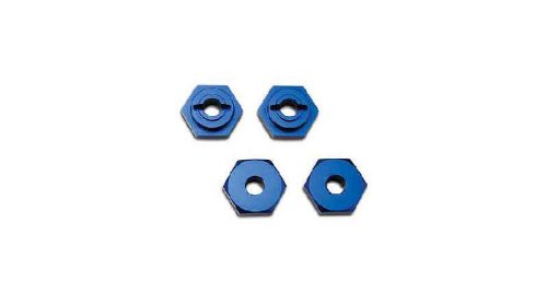 Traxxas Aluminum Hex Wheel Hubs (Blue) (4)
