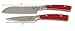 Superior Quality Emeril Lagassee Kitchen Knife 3 Pc. Set with 2 Knives & Sharpener, 3.5