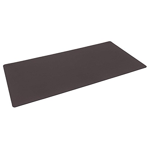 Nekmit Leather Desk Blotter 34"x17", Brown