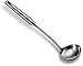 Pro Chef Kitchen Tools Large Soup Ladle - Flatware Soup Ladles To Serve Soups And Sauces - Canning Ladel Cup - Heavy Duty Commercial Restaurant Quality Dishwasher Safe Stainless Steel Serving Utensil