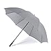 Procella Golf Umbrella Windproof 68 Inch Large for Sports, Men & Women, Waterproof Rain Stick Umbrellas (Gray, 68 Inch Single Canopy)