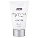 NOW Solutions, Hyaluronic Acid Creme, Rehydrating Moisture and Renewal Formula, 2-Ounce