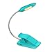 TOPELEK Reading 7 LED Book Light with 9-Level Warm/Cool White Brightness, USB Rechargeable, Eye Care Lamp with Power Indicator, Perfect for Bookworms, Kids-Green