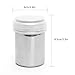 Coolrunner Steel Chocolate Shaker Icing Sugar Powder Cocoa Flour Coffee Sifter Cooking Tools Lid Chocolate Shaker Cocoa