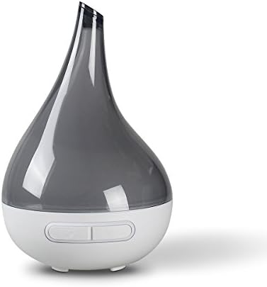 YUNSTORES Essential Oil Diffuser, Ultrasonic Oil Diffuser, Waterless Auto Shut Off for Home, Office, Bedroom, Spa, KW-027 (Gray)
