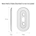 Nest Hello Wall Plate, Hard ABS Plastic Wall Plate Bracket Cover for Nest Hello Doorbell by KASMOTION, Compatible with Adjustable Wedge (White)