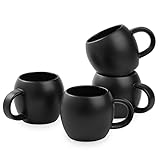 LYEOBOH Coffee Mugs Set Porcelain Coffee Cups,14 OZ