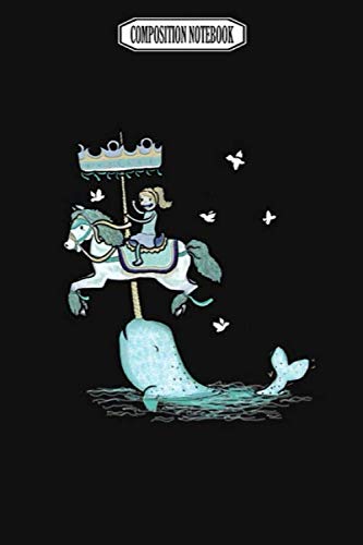 Composition Notebook: Narwhal Carousel Avenging Pens Party Plates Slippers Crystal Fingerlings Narwhal Notebook Journal Notebook Blank Lined Ruled 6x9 100 Pages
