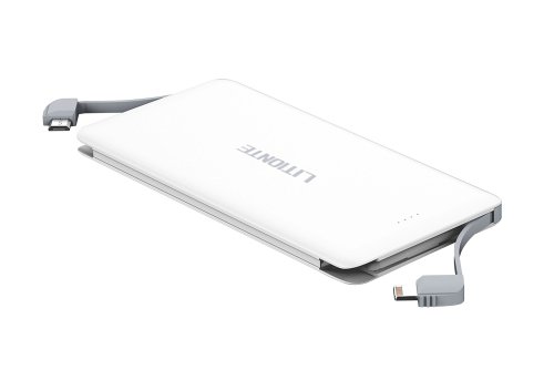 title=Litionite® Capsule 5000mAh Power Bank Mini Batteria Esterna Portatile