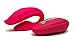 Wowyes Remote Control Vibrator 5 Speed Rechargeable Waterproof G-Spot Clitoris Bullet Vibrator Wireless Vibrating Love Egg  Adult Sex Toy Vibe For Women-  - Rose Red